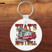 Wie ich Feuerzug fahre Schlüsselanhänger (Vorderseite)