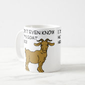 Wie ich hier rumgegangen bin oder mich umarmt habe kaffeetasse (Vorderseite Links)