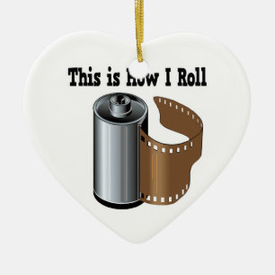Wie ich Kamerafilm einlege Keramik Ornament