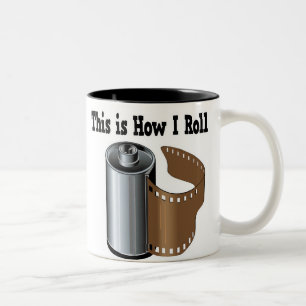 Wie ich Kamerafilm entwickle Zweifarbige Tasse