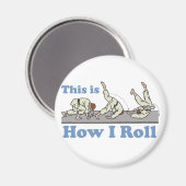 Wie ich Magnet Roll (Vorderseite/Rückseite)