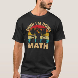 Wie ich Mathe-Weight-Lifting-Fitness-Fitness mache T-Shirt