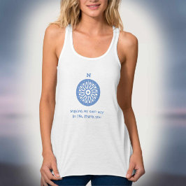 Wie ich mich im Leben selbst gestalten kann, danke Tank Top