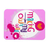 Wie ich mich selbst machen kann magnet (Horizontal)