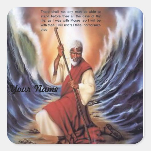 Wie ich mit Moses Aufkleber war (Vorderseite)