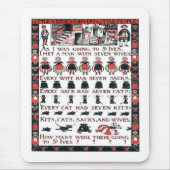 Wie ich nach St. Ives ging Mousepad (Vorne)