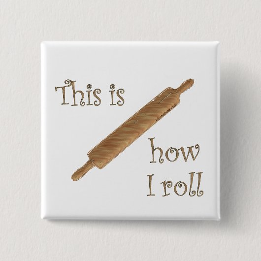 Wie ich Roll Button (Vorderseite)