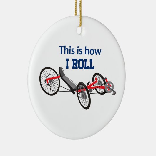 Wie ich Roll Keramik Ornament (Rechts)