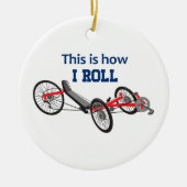 Wie ich Roll Keramik Ornament (Vorne)