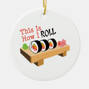 Wie ich Roll Keramik Ornament