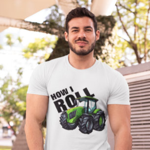 "Wie ich Roll" mit grünem Landschlepper T-Shirt