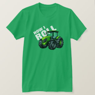 "Wie ich Roll" mit grünem Landschlepper T-Shirt