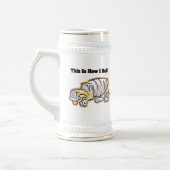 Wie ich Roll (Zement-LKW) Bierglas (Links)