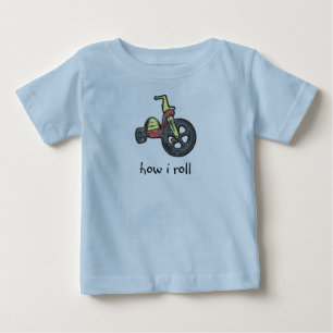 wie ich rolle baby t-shirt