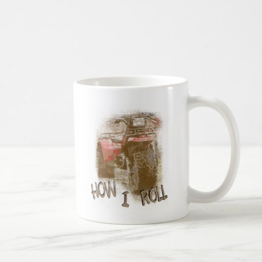 Wie ich rolle - Geschäftemacher ATC Trike drei Kaffeetasse (Rechts)