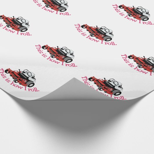 Wie ich rolle geschenkpapier (Ecke)