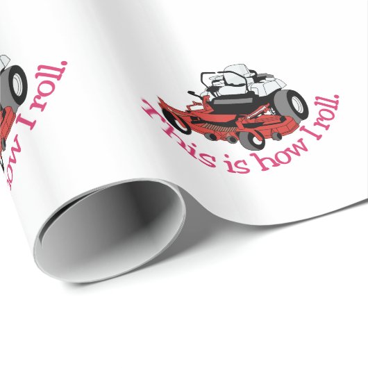 Wie ich rolle geschenkpapier (Rolleneckpunkt)