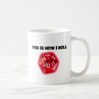 Wie ich rolle kaffeetasse