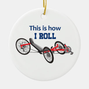 Wie ich rolle keramik ornament