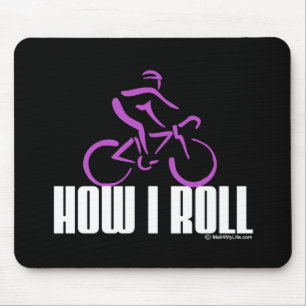 Wie ich rolle mousepad