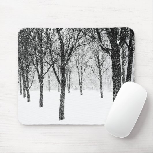 wie ich Seite an Seite mit Bäumen Mousepad (Mit Mouse)