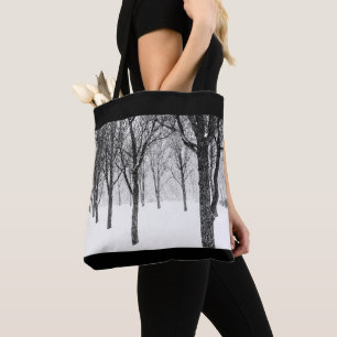 wie ich Seite an Seite mit Bäumen Tasche
