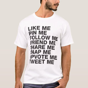 Wie ich sozial T-Shirt