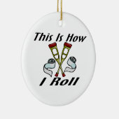 Wie ich verletzt rolle keramikornament (Rechts)