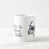 Wie ich Wanderer rolle Kaffeetasse (Mittel)