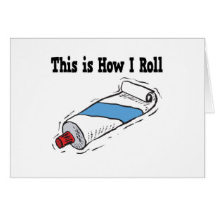 Wie ich Zahnpastenröhre rollen
