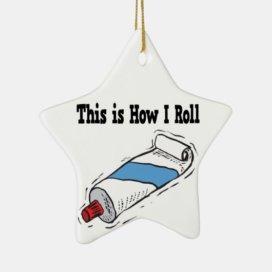 Wie ich Zahnpastenröhre rollen Keramikornament (Rechts)