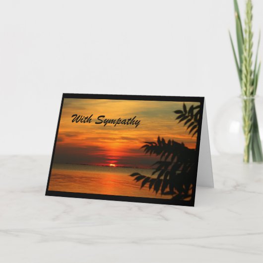 Wie Ihr Liebes im Himmel willkommen ist Karte (Vorderseite)