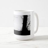 Wie Ihre Namenskaffee-Tasse majestätisch ist Kaffeetasse (VorderseiteRechts)