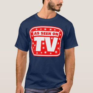 Wie im Fernsehen - CH 2 mit Schneesternen - Anpass T-Shirt