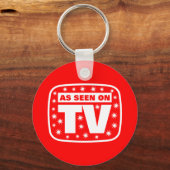 Wie im Fernsehen gesehen - CH 2 mit Schneestern Schlüsselanhänger (Vorderseite)