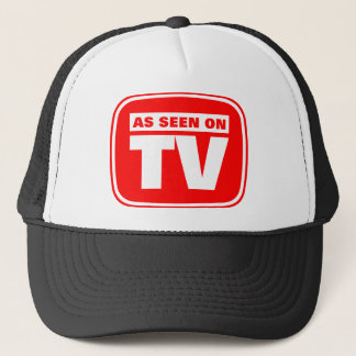 Wie im Fernsehen gesehen Truckerkappe