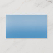 Wie im Freien sein Visitenkarte (Rückseite)