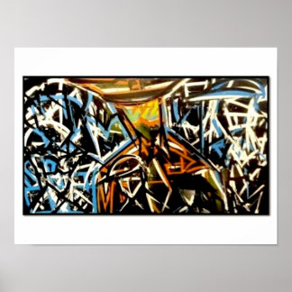 WIE IN YOUTUBE VIDEO GRAFFITI ARTIST METRO ONE GES POSTER