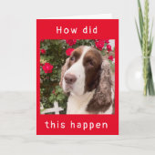 WIE IST DAS PASSIERT? "HAPPY 12. BIRTHDAY"-Karte Karte (Vorderseite)