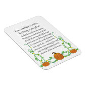 Wie ist es Christlich, ein Kürbis zu sein? Magnet (Rechte Seite)