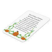 Wie ist es Christlich, ein Kürbis zu sein? Magnet (Linke Seite)