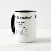 Wie ist es Goating? Tasse (Vorderseite Links)