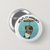 Wie ist es Hangin's Possum Pu? Button (Vorne & Hinten)
