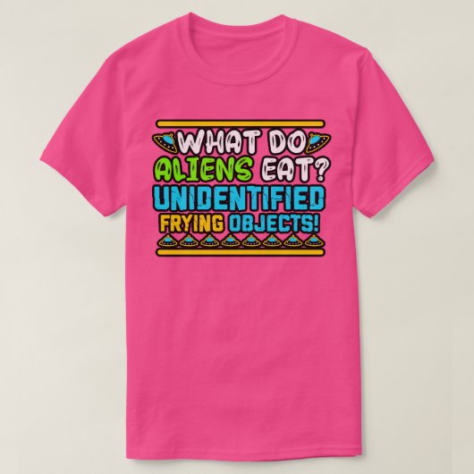 Wie ist es, zu essen? T-Shirt (Design vorne)