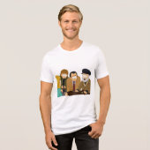 "Wie ist Ihr Name" Tri-Blend Shirt (Vorderseite voll)
