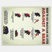 WIE IST JUDO ANZUWENDEN? FLEECEDECKE (Vorderseite (Horizontal))