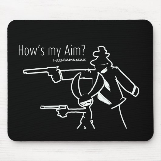 Wie ist mein Ziel? Mousepad (Vorne)