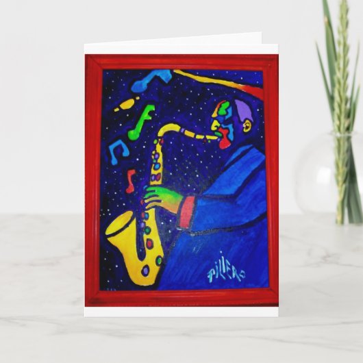 Wie Jazz-Mann durch Piliero Karte (Vorderseite)