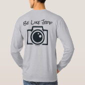 Wie Jeff Longsleeve T - Shirt (Rückseite)