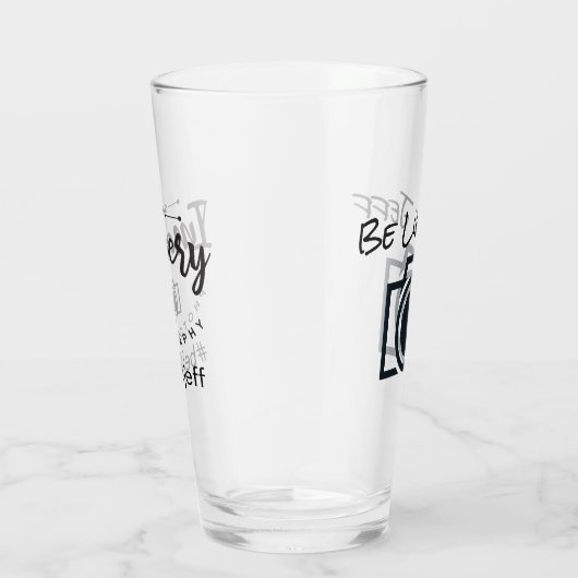 Wie Jeff Pint Glas (Rechts)